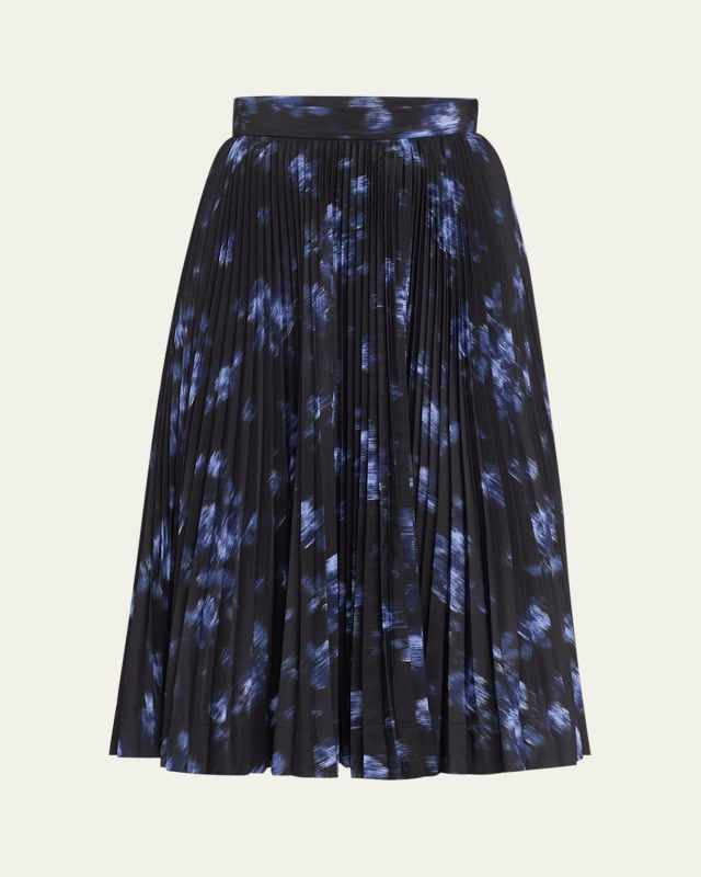 Pleated Circle Skirt